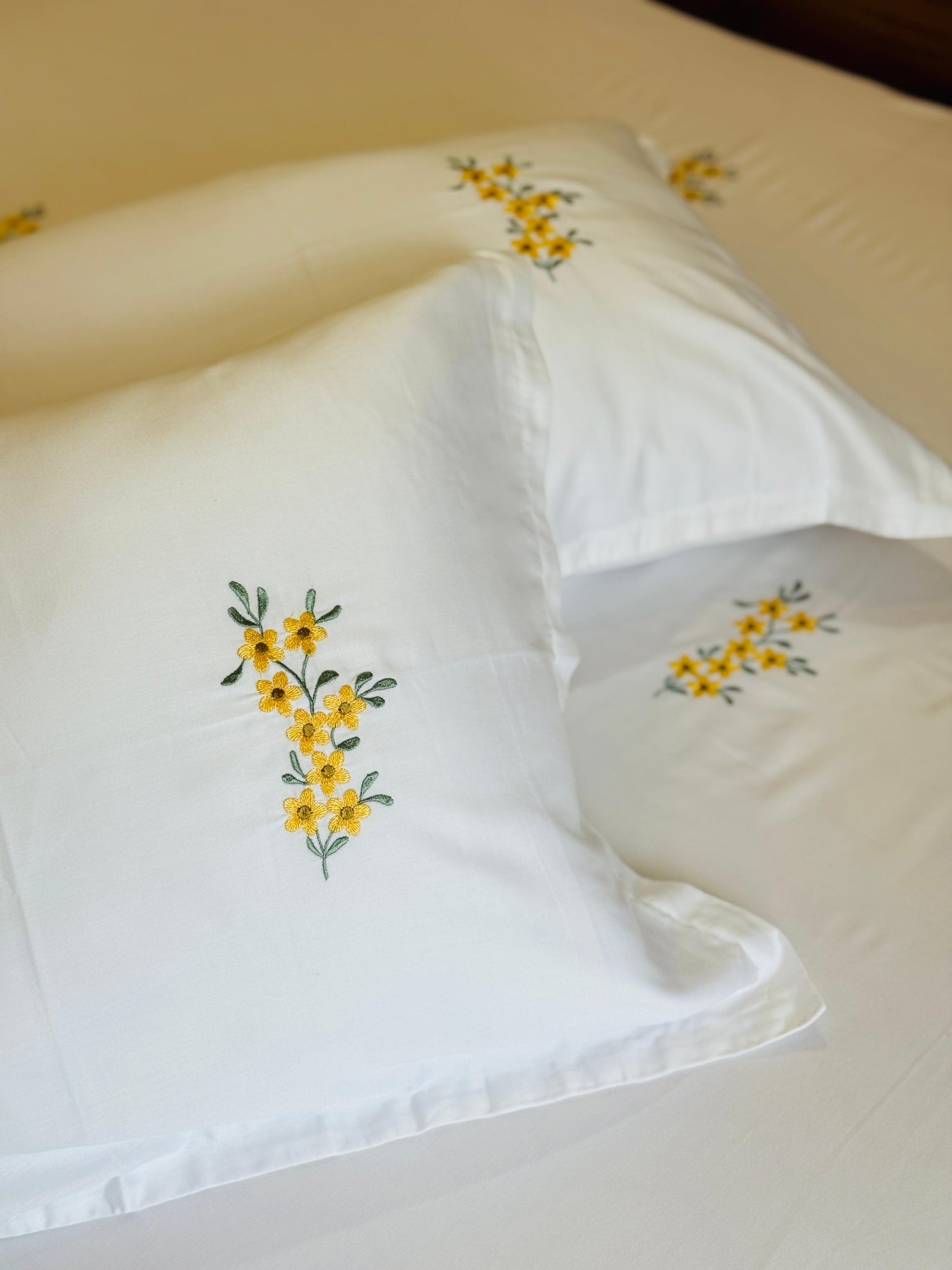 EMBROIDERY BED SHEETS