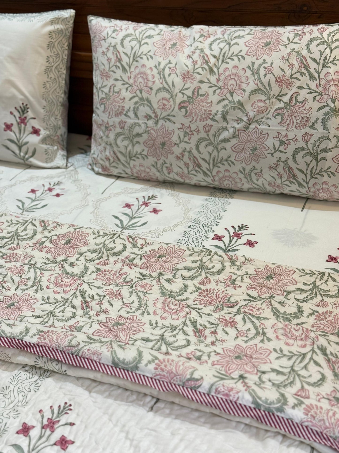 MAKHMAL - Bed sheet and quilt set