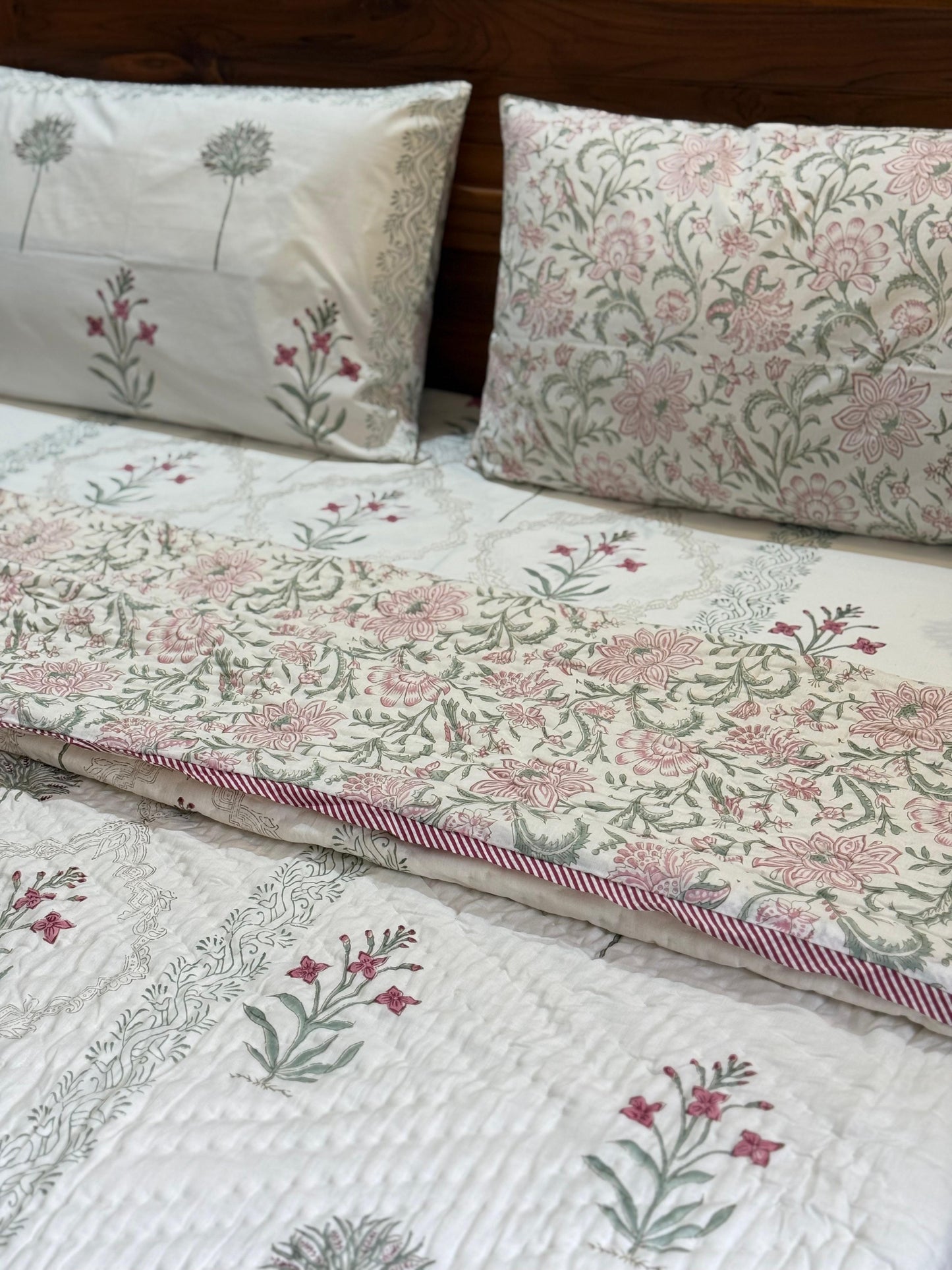 MAKHMAL - Bed sheet and quilt set
