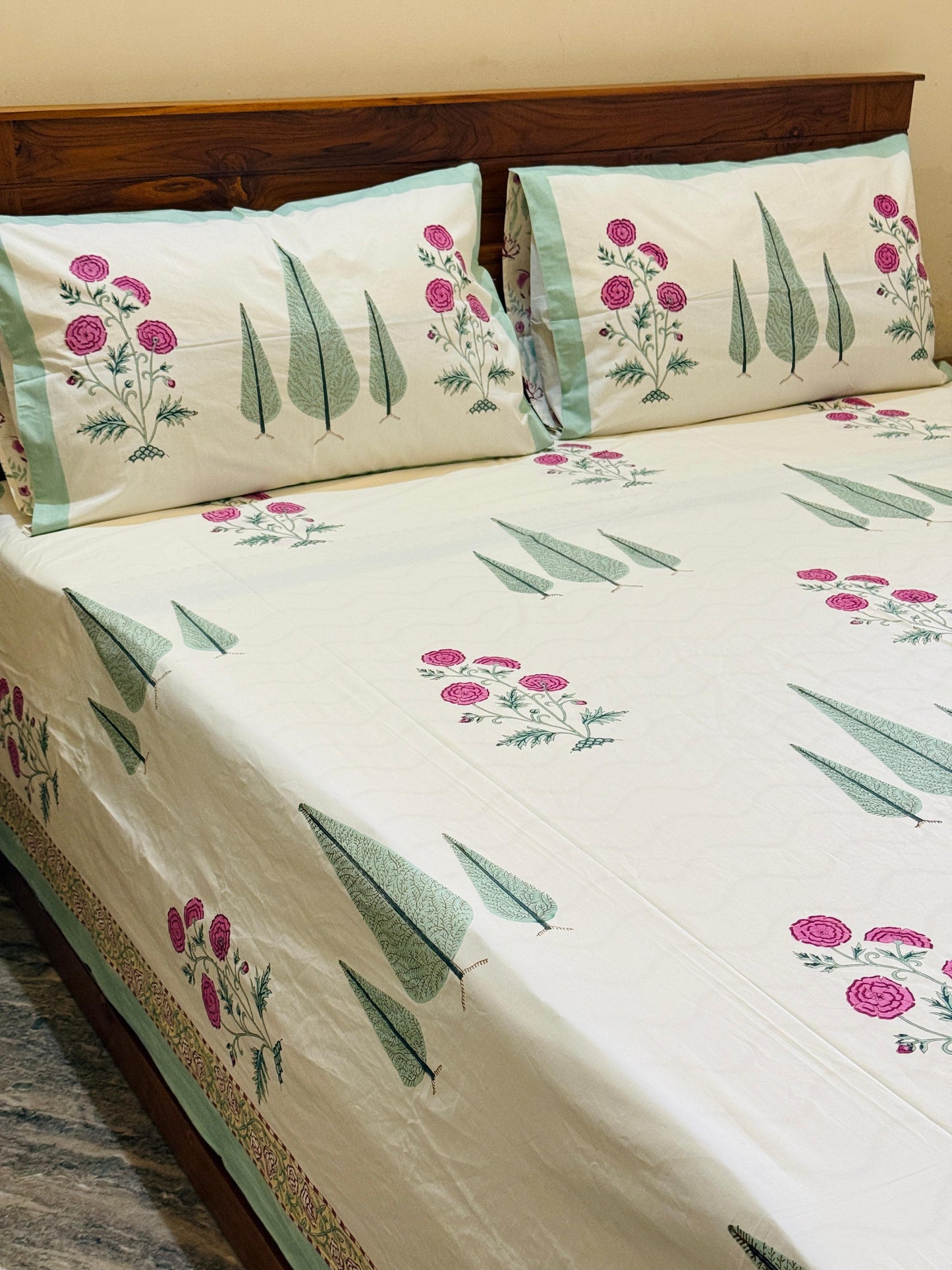 ROSE BREEZE - Bed sheet and quilt set