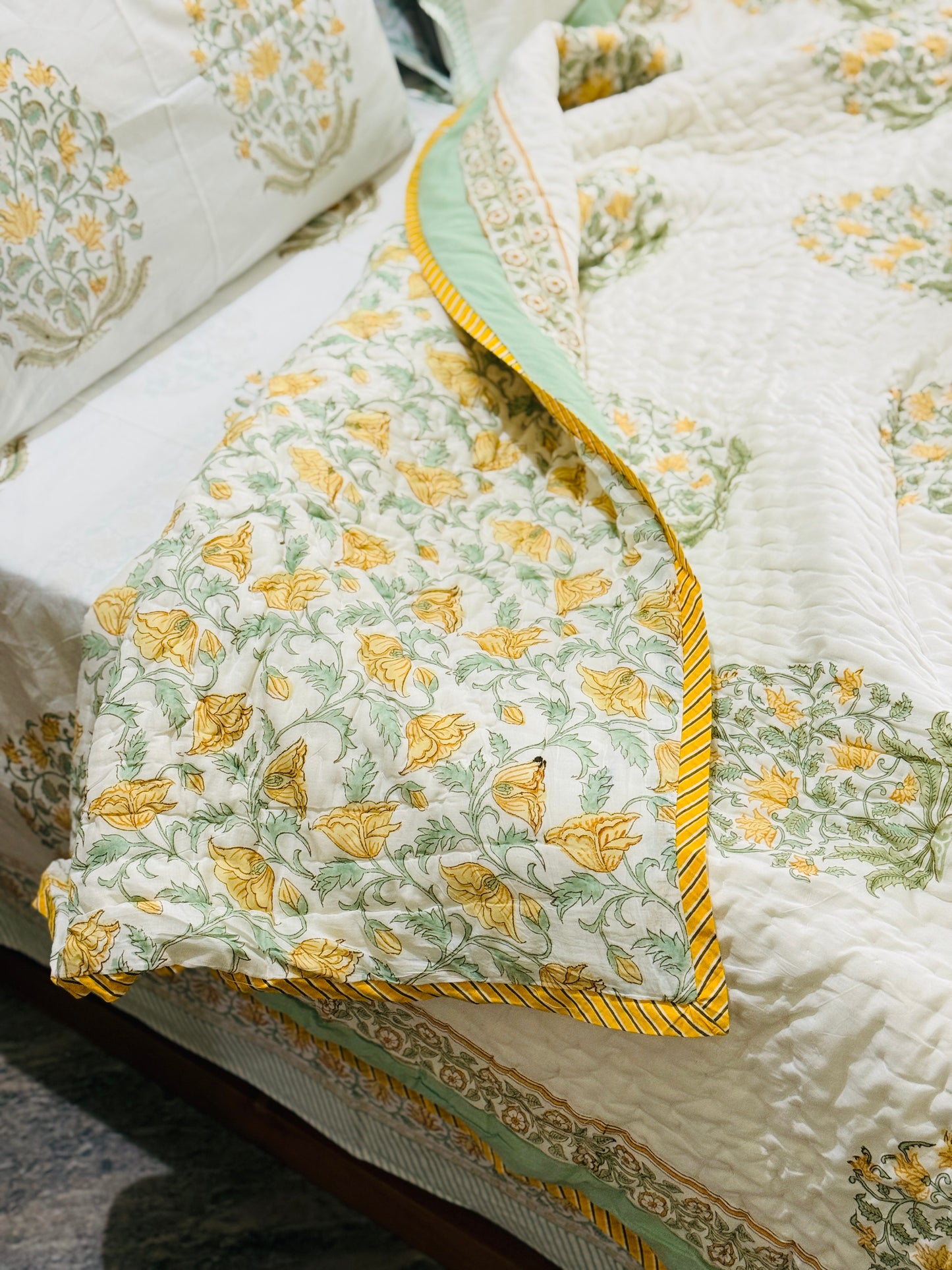 HERITAGE ORCHARD - Bed sheet and quilt set