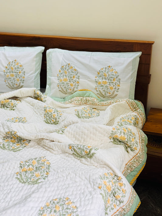 HERITAGE ORCHARD - Bed sheet and quilt set