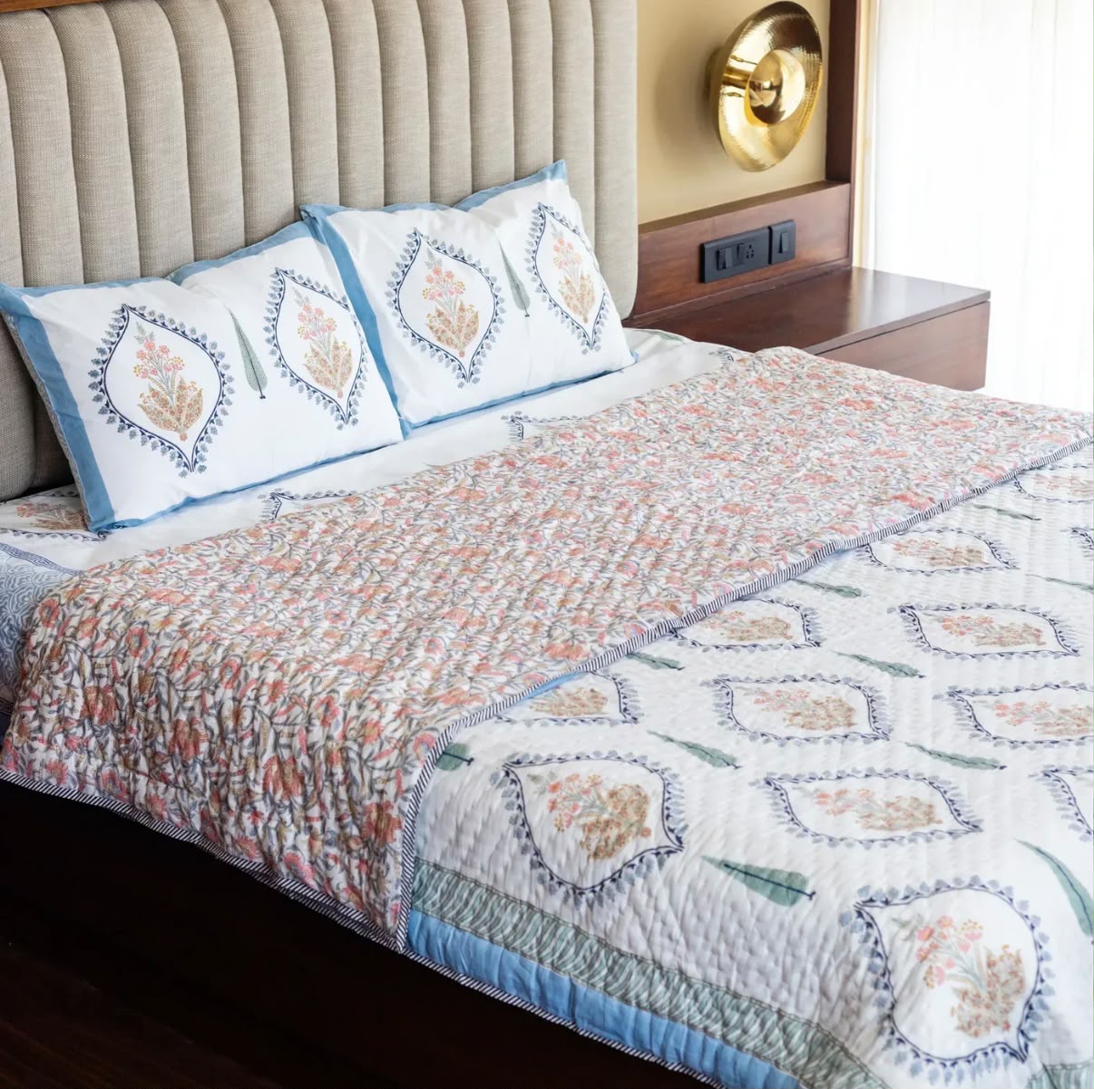 MEHRAAB - Bed sheet and quilt set