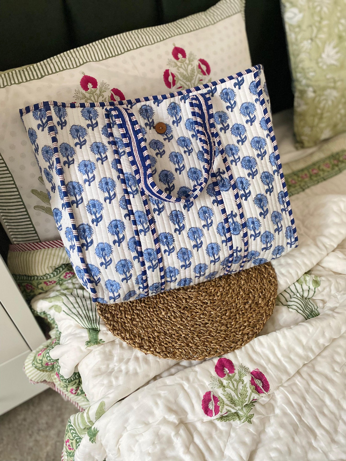 GIRAH - Quilted tote bag