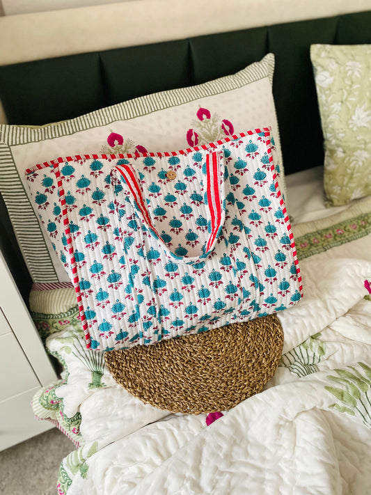 GIRAH - Quilted tote bag