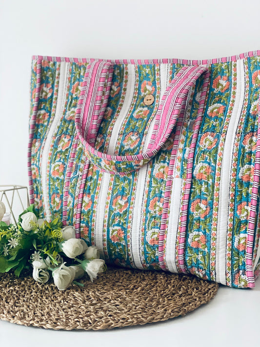 GIRAH - Quilted tote bag